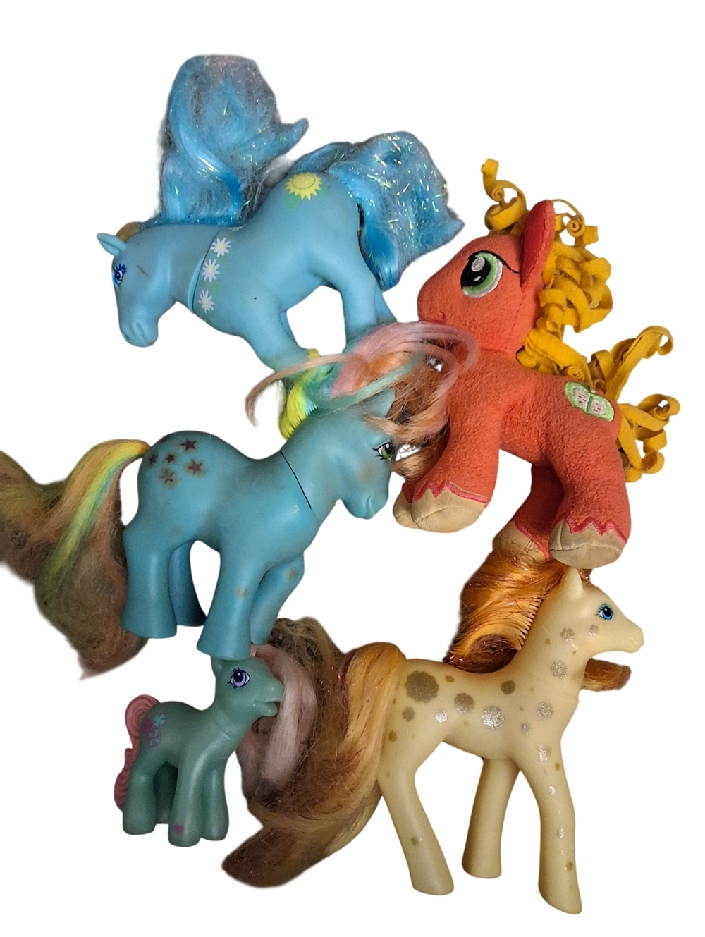 Vintage My Little Pony G1 & G3 Mixed Lot (Set of 5)